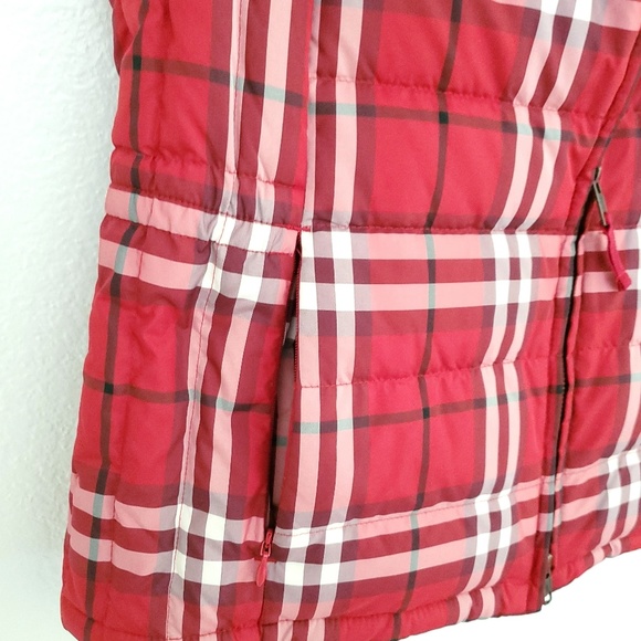 Talbots  Plaid Puffer Vest - Picture 6 of 8